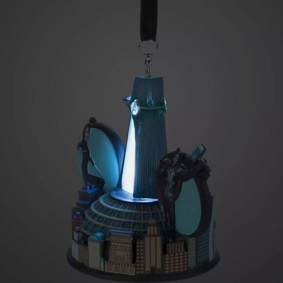 Marvel Avengers Light-Up Mickey Ear Hat Sketchbook Ornament Disney Decor NEW - Picture 4 of 4